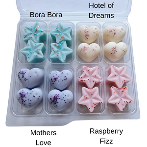 Wax Melt Selection Box, Highly Scented Wax Melt Shapes, Select Your Fragrances