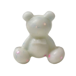 Wax melt bear shape in the fragrance baby powder