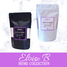 Load image into Gallery viewer, Fragranced carpet freshener powder in 100g bag available in various fragrances