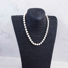 Load image into Gallery viewer, Freshwater Pearl Necklace Sterling Silver, June Birthstone Necklace, Special Birthday Gift for Mum Grandma Sister Friend, Wedding Jewellery