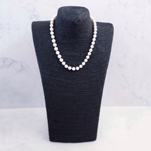 Load image into Gallery viewer, Freshwater Pearl Necklace Sterling Silver, June Birthstone Necklace, Special Birthday Gift for Mum Grandma Sister Friend, Wedding Jewellery